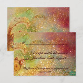 JARDIN DES OMBRES PERDUES / BOUTEILLE MAGIQUE RSVP (Devant / Derrière)