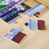 Jardin des orchidées hawaïennes puzzles (Côté)