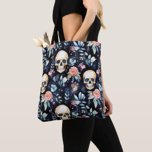 Jardin des os Sacs fourre-tout réutilisables Crâne