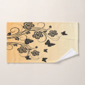 Jardin des papillons (Serviette à main)