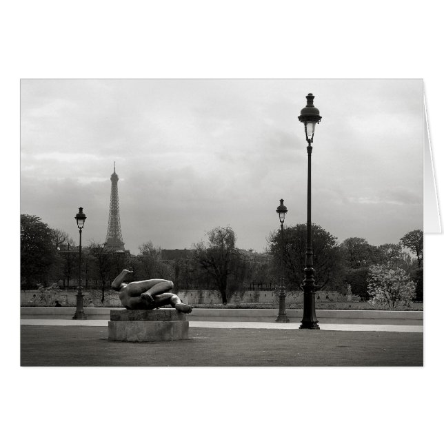 Jardin des Tuileries Card (Voorkant Horizontaal)