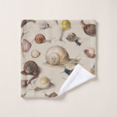 Jardin d'escargots Animaux de compagnie Gastropod  (Gant de toilette)