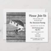 Jardin d'été BBQ fêtes de poisson frit Invitation (Devant)