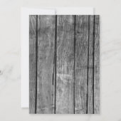 Jardin d'été BBQ fêtes de poisson frit Invitation (Dos)