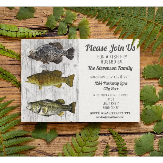 Jardin d'été BBQ Party Invitation