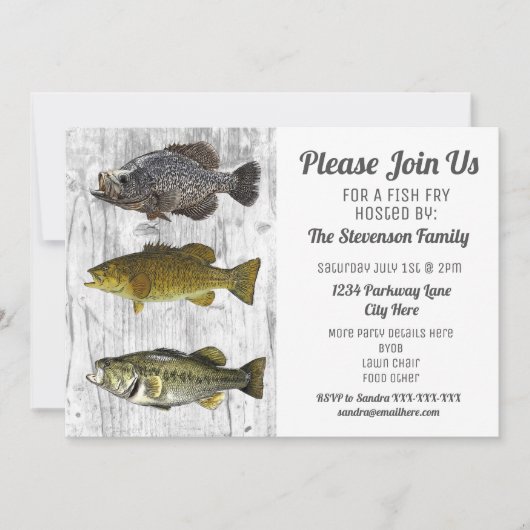 Jardin d'été BBQ Party Invitation (Devant)