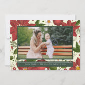 Jardin d'hiver | Carte photo de Noël (Devant)