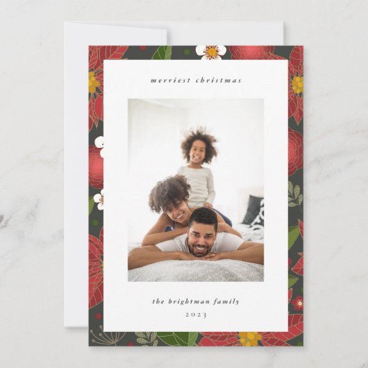 Jardin d'hiver | Carte photo de vacances (Devant)