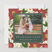 Jardin d'hiver | Carte photo de vacances Carré (Devant)