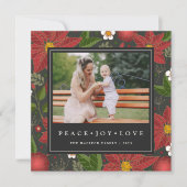 Jardin d'hiver | Carte photo de vacances Carré (Devant)