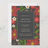 Jardin d'hiver | Invitation Cocktail de vacances (Devant)