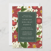 Jardin d'hiver | Invitation de fête de vacances d' (Devant)