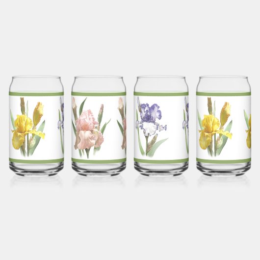Jardin d'Iris Assortiment d'Art Botanique Piscine  (Recto)