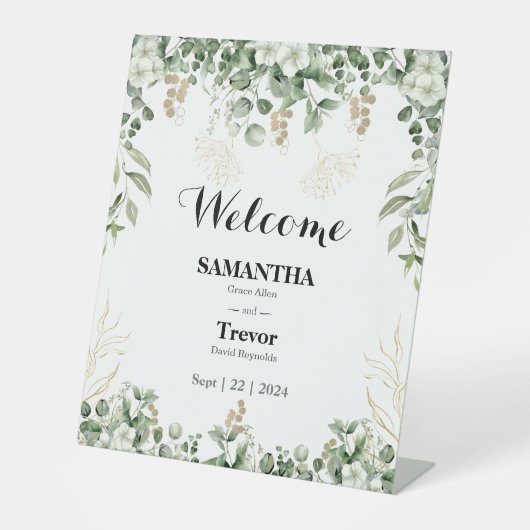 Jardin doré : Un signe Mariage botanique (Recto)