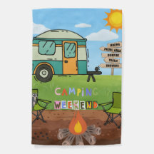 Drapeau de camping
