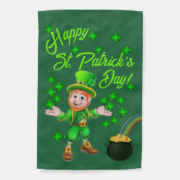Jardin Drapeau du Jour de la Saint Patrick