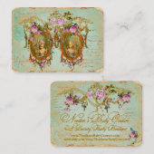 Jardin du carte de visite d'ancients pour Nordeens (Devant / Derrière)