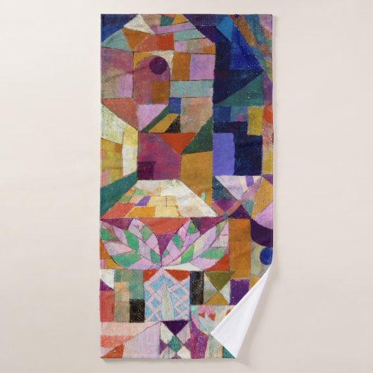 Jardin du château, Paul Klee (Serviette de bain)