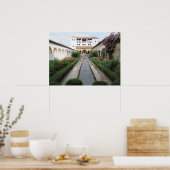 Jardin du Generalife, Alhambra, Espagne - Poster (Cuisine)