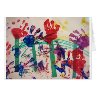 Jardin du handprint des enfants
