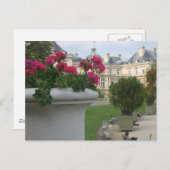 Jardin du Luxembourg Briefkaart (Voorkant / Achterkant)