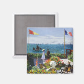 Jardin du Monet à Sainte Adresse Magnet (Recto/Verso)