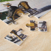 Jardin du Monet à Sainte Adresse Puzzle (Côté)