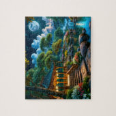 Jardin du Puzzle de nuit calme (1) (Vertical)