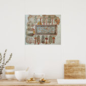 Jardin d'un domaine privé avec une décoration (Cuisine)