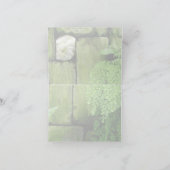 Jardin en pierre - Carte Note (Intérieur)