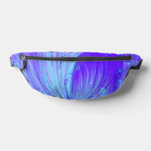 Jardin enchanté Abstrait bleu violet (Poser)