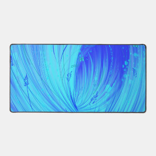 Jardin enchanté bleu Abstrait
