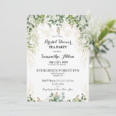Jardin enchanté : Invitation de la douche nuptiale (Debout devant)