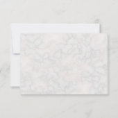 Jardin éthérée verdure Mariage botanique RSVP (Dos)