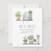 Jardin | Faire-part de déplacement (Devant)
