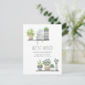 Jardin | Faire-part de déplacement (Debout devant)