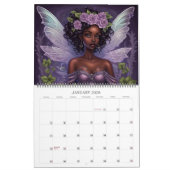 Jardin Fées par Ivy et Bat Art Calendrier (Jan 2026)