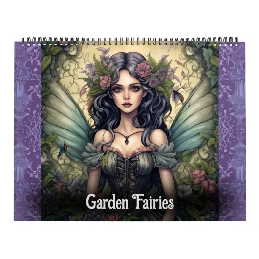 Jardin Fées par Ivy et Bat Art Calendrier (Protection)
