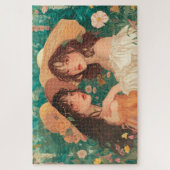 Jardin Filles Puzzle Puzzle (Vertical)