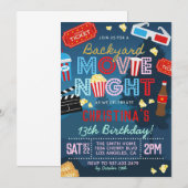 Jardin Film Anniversaire Anniversaire Invitation (Devant / Derrière)