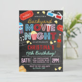Jardin Film Anniversaire Anniversaire Invitation (Debout devant)