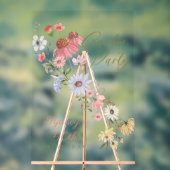 Jardin Fleur sauvage aquarelle Floral Anniversaire (Neutre)