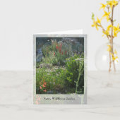 Jardin fleur sauvage - Carte pour notes autochtone (Fleur jaune)
