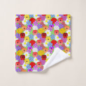 Jardin fleuri (Gant de toilette)