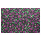 Jardin fleuri de clematis violet Tissu (Yard)
