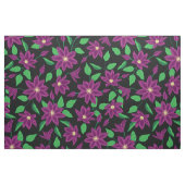 Jardin fleuri de clematis violet Tissu (Fat Quarter)