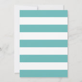 Jardin fleuri | Invitation Baby shower (Dos)