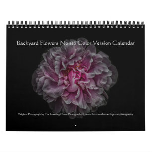 Jardin Fleurs No 116 Version couleur Calendrier