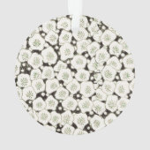 Jardin floral à fleurs blanches du Japon (dos)