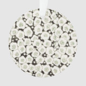 Jardin floral à fleurs blanches du Japon (devant)